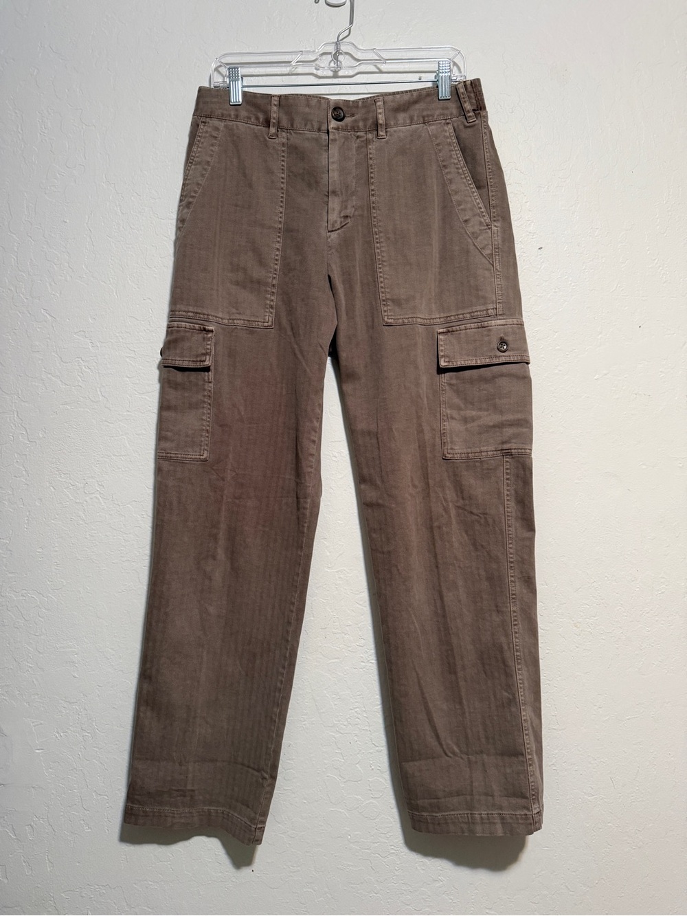 James Perse Brown Cargo Trousers